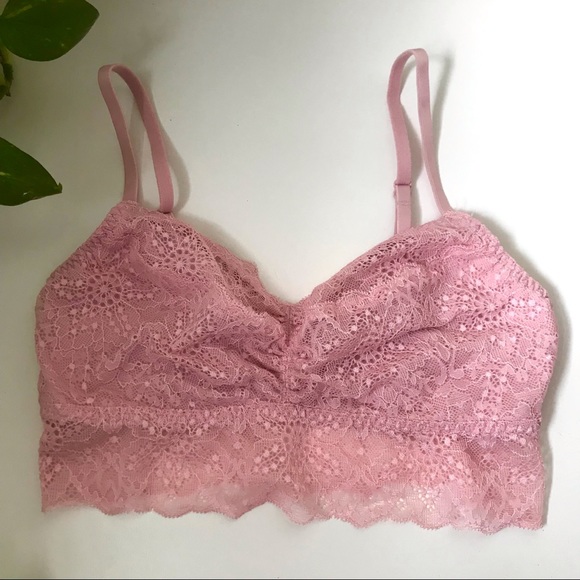 PINK Light Pink Lace Bralette - Picture 2 of 9